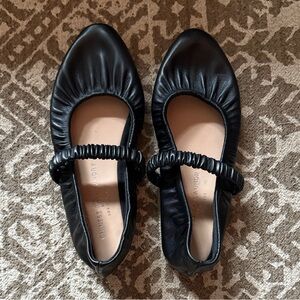 Chinese Laundry Black Leather Flats
